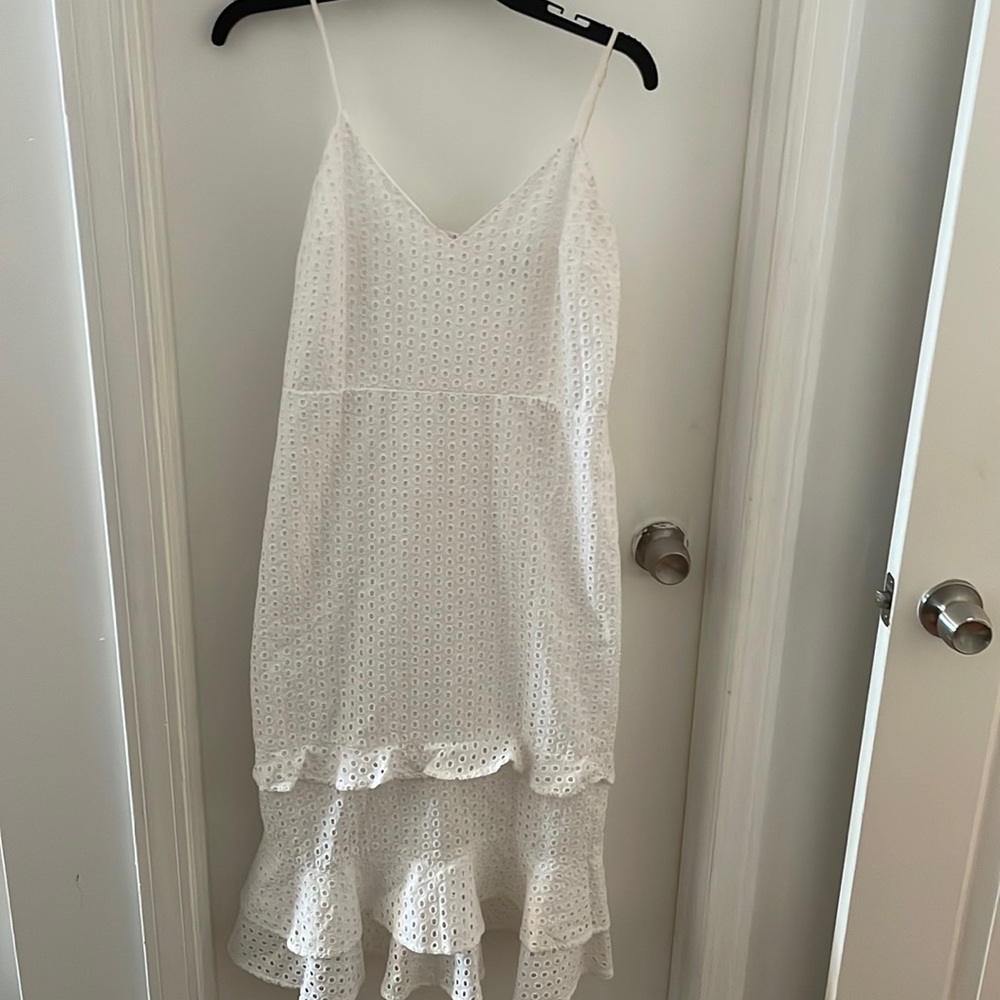 Express midi eyelet dress